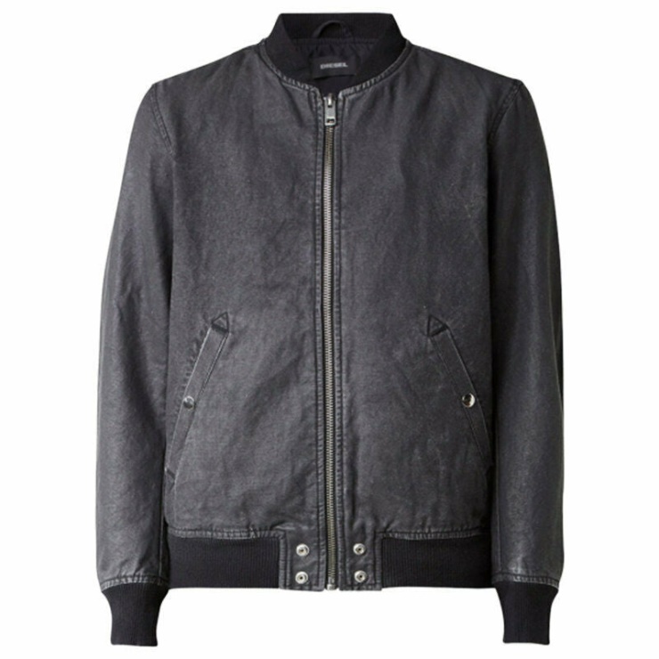 J Holz 0caok Blouson Aviateur En Jean Pour Homme Casual Vintage Slim Fit Coat Diesel