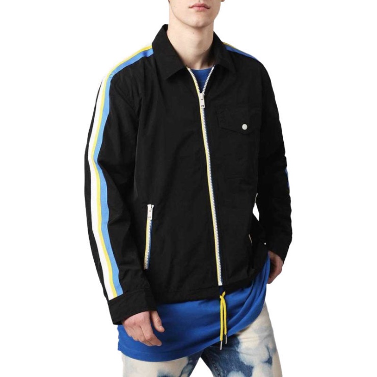 J Ribplaza Veste D'hiver Pour Hommes Manteau Imperméable Décontracté Zip Régulier Diesel