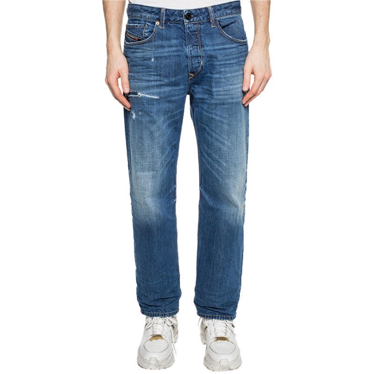 D Kodeck 080ah Jeans En Denim Pour Hommes Pantalon Délavé En Détresse Diesel