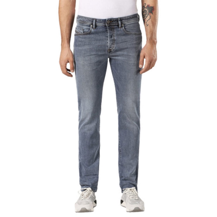 Buster 084sj Jeans En Denim Pour Hommes Casual Stretch Regular Slim Fuselé Pantalon Diesel