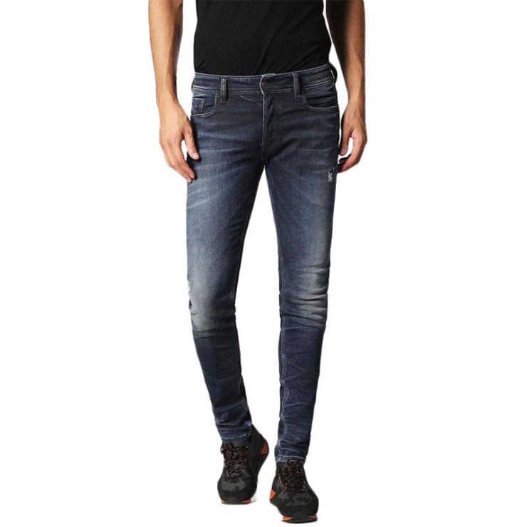 Sleenkar 084jm Jeans Pour Hommes Casual Stretch Slim Skinny Fit Pantalon Diesel