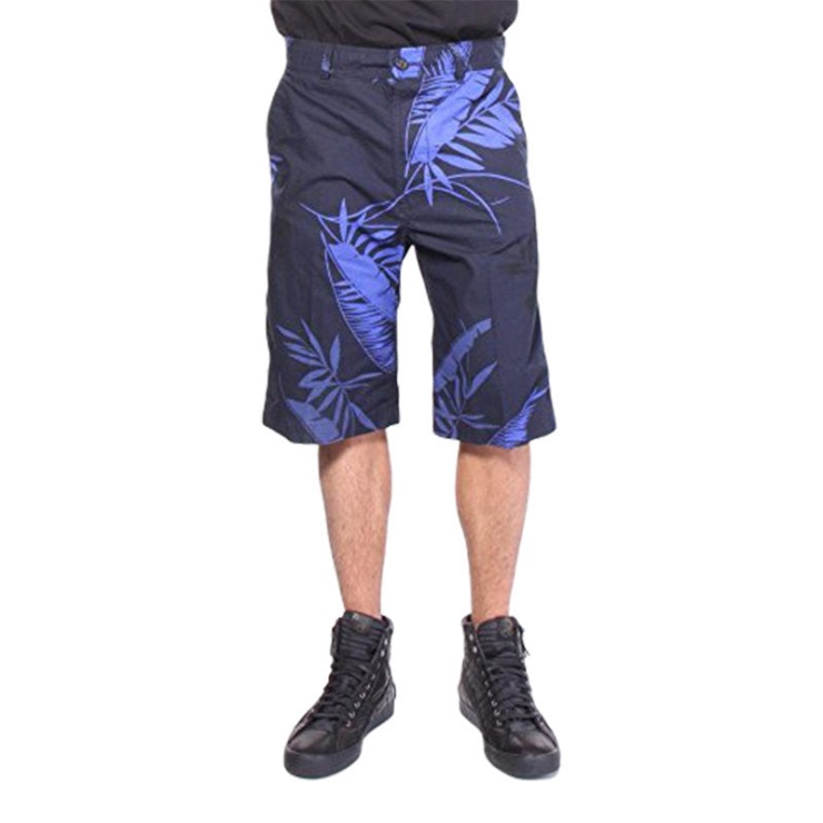 P Cooper Np 0gajz Short Pour Homme Imprimé Fleuri Coton été Casual Beachwear Diesel