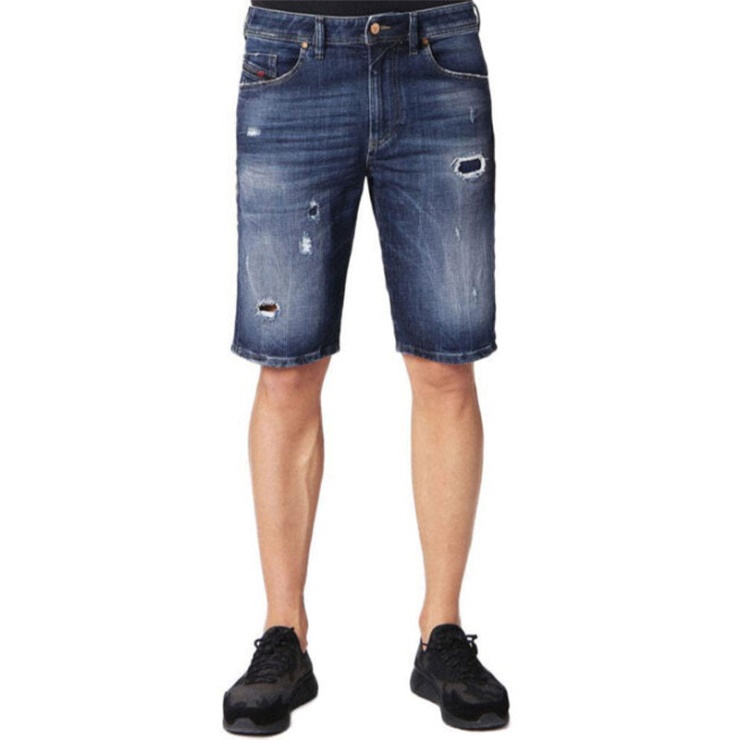 Diesel Thoshort 084qt Short En Jean Pour Homme été Décontracté Short De Plage Délavé