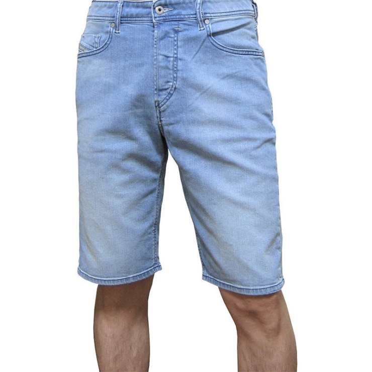 Keeshort Rn84q Short En Jean Pour Homme été Décontracté Short De Plage Délavé Diesel