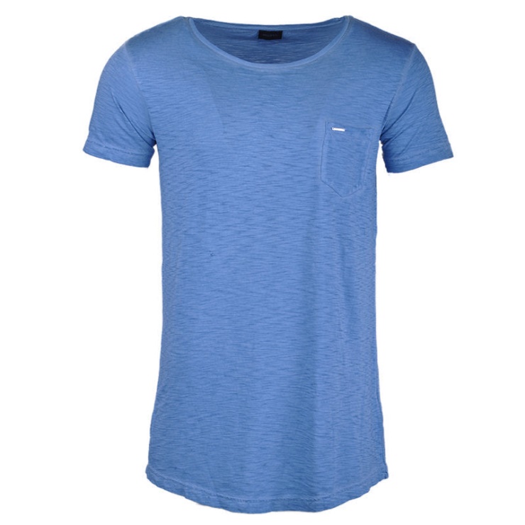 T Plus Long T-shirt Pour Hommes à Manches Courtes Col Rond Décontracté été Coton T-shirts Diesel