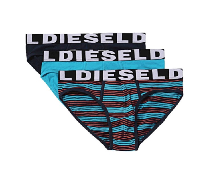 Umber Ander Slips De Bain Pour Hommes Boxer De Bain Coton 3x Pack Sous-vêtements Diesel