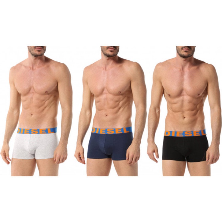 Umbx Shawn 0gapg Lot De 3 Boxers Pour Homme Stretch Trunks Sous-vêtements En Coton Diesel