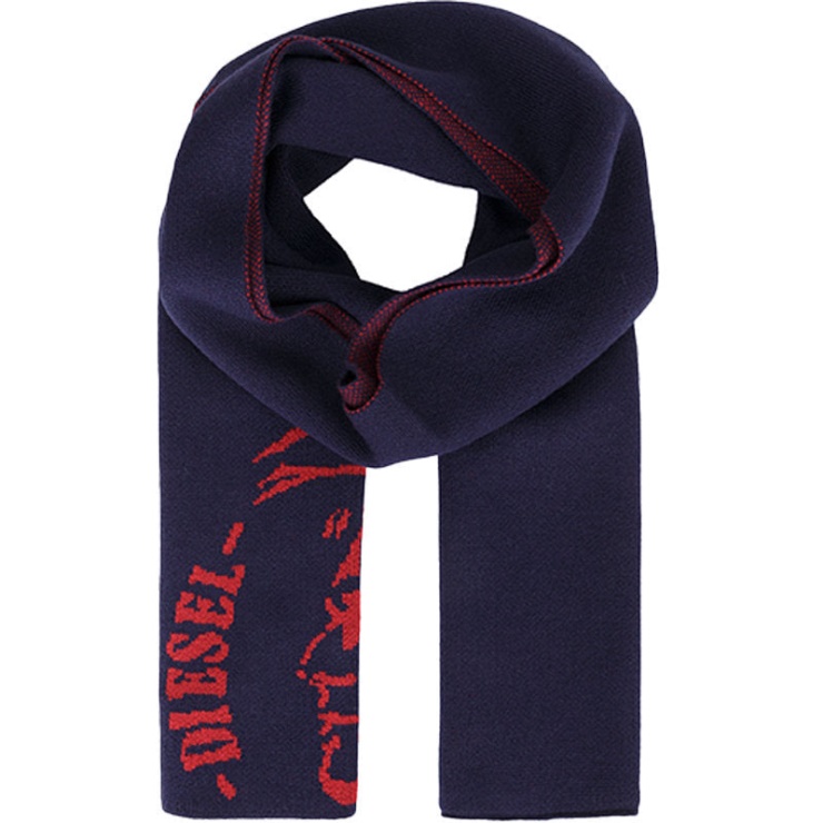 Diesel K-duboo Hommes écharpe Hiver Châle Wrap Casual Hommes écharpes Silencieux Marine