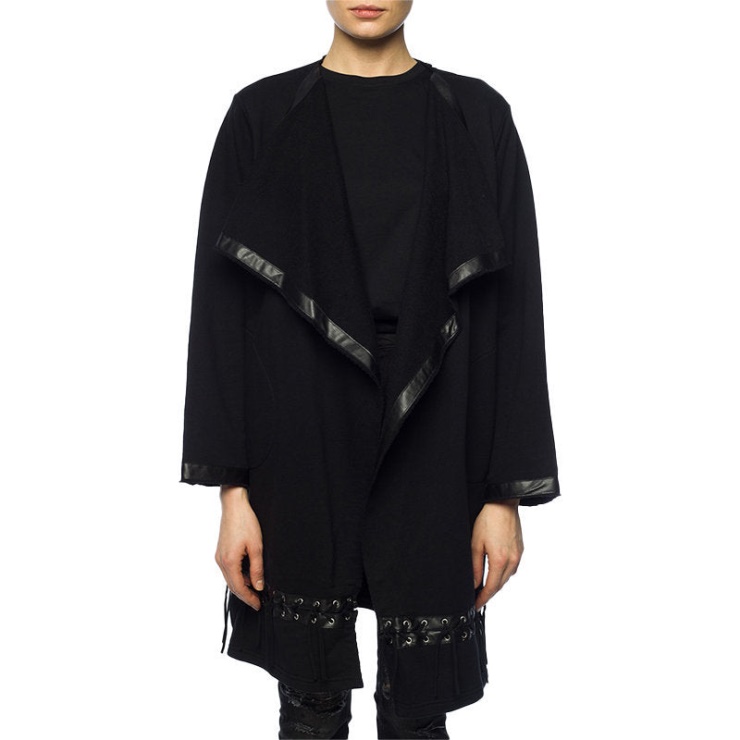 Diesel G Glam 900 Trench Femme Veste En Laine Vierge Pardessus Simple Boutonnage