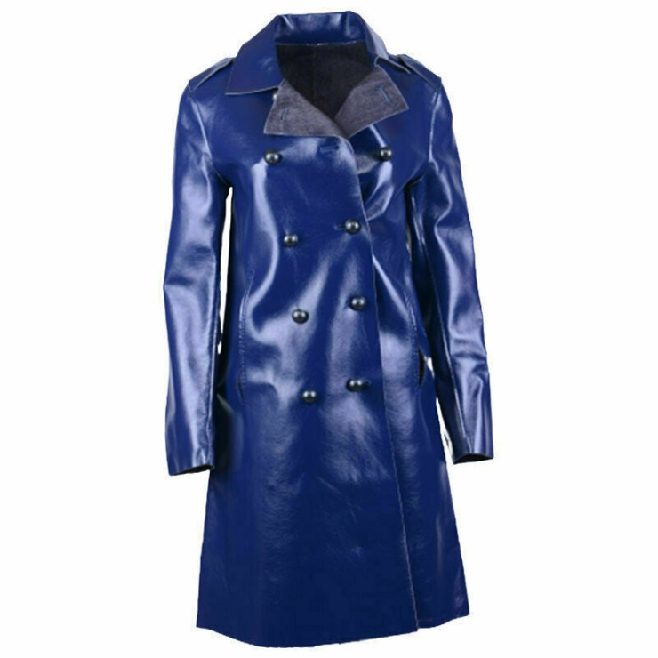 Diesel L Lilas Veste Femme Manteau Croisé Hiver Pardessus Réversible