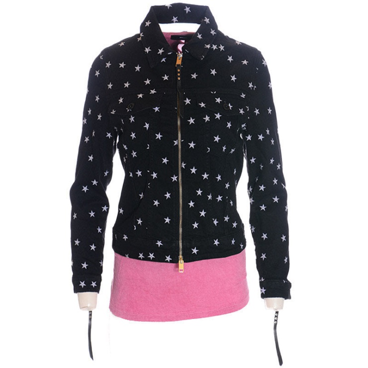 De Rocky Vestes Pour Femmes Manteaux De Course En Denim élégants Vestes De Motard Décontractées Diesel