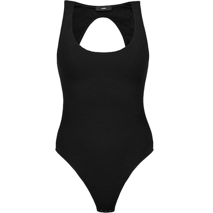 T Silvy Femmes Robe Gilet Col Rond Sans Manches Décontracté Débardeur Dos Ouvert Diesel