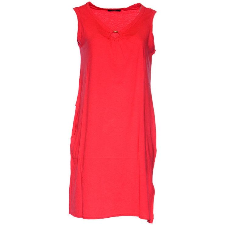 D Isbel Robe Pour Femme Plaine Sans Manches été Tenue De Soirée Décontractée Rouge Tops Diesel
