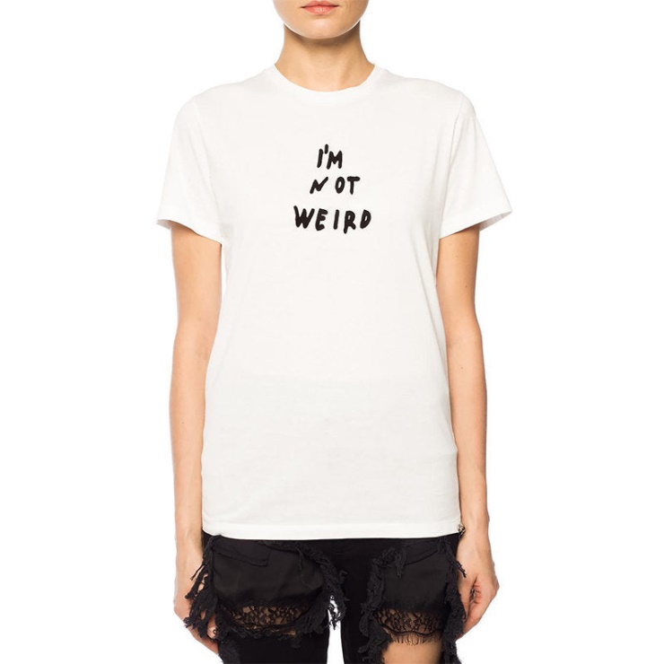 Diesel T Flavia B T-shirt Femme Col Rond Manches Courtes Décontracté été Hauts