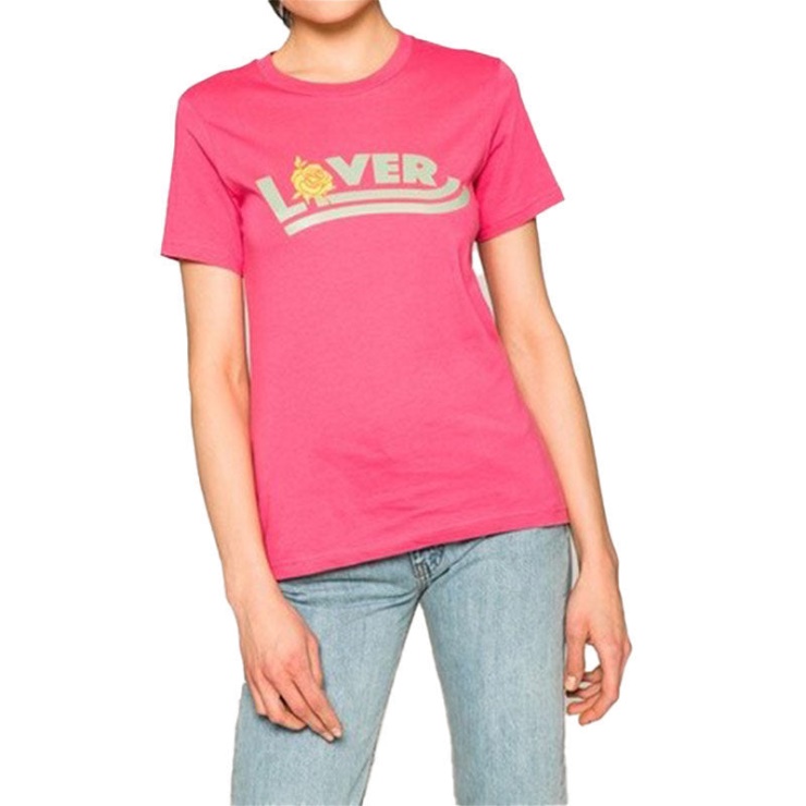 Diesel T Sily R T-shirt Pour Femme Col Rond Manches Courtes Décontracté été Hauts