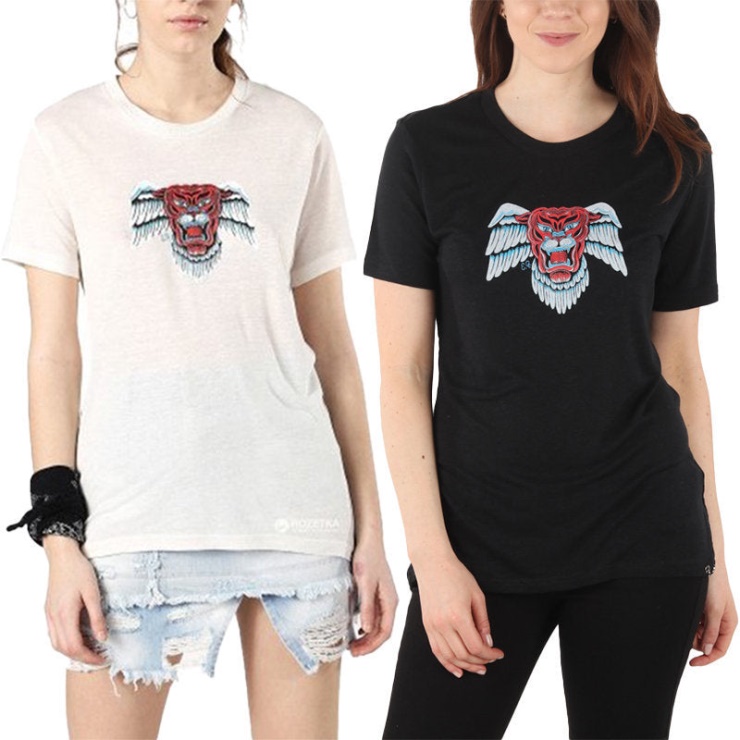 T Sily P T-shirt Femme Col Rond Manches Courtes Coupe Classique Haut Décontracté Diesel