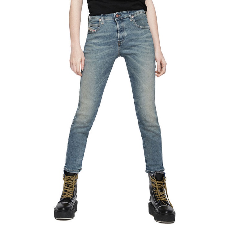 Bahila 084vf Jean Denim Femme Pantalon Décontracté Pantalon Slim Made In Diesel