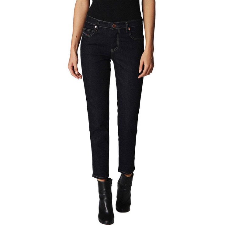 Diesel Bahila 0665w Jeans Femme Denim Slim Skinny Taille Normale Pantalon