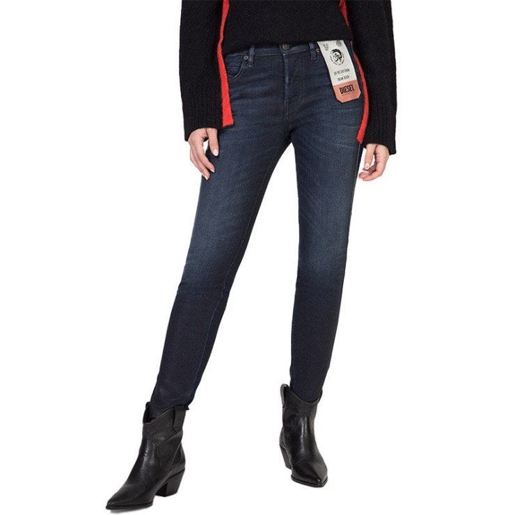 Diesel Bahila 083af Jeans Femme Denim Slim Skinny Taille Normale Pantalon