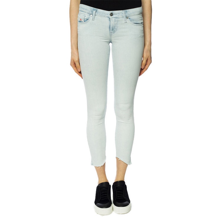 Diesel Skinzee-low-s-c 084sr Jeans Femme Super Slim Skinny Taille Basse Fit Pantalon