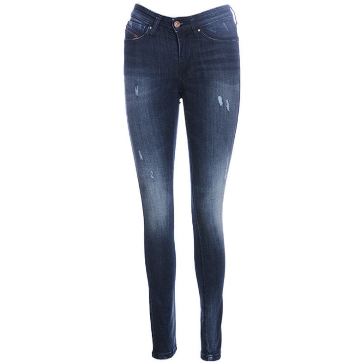 Skinzee-xp Rb010 Jeans Femme Super Skinny Coupe Taille Normale Pantalon En Denim Diesel