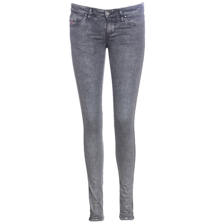Skinzee Low 0669j Jeans Femme Super Slim Skinny Taille Basse Fit Pantalon Diesel
